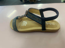 Load image into Gallery viewer, CANDY CODE S3801 NAVY SANDAL
