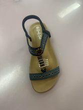 Load image into Gallery viewer, CANDY CODE S3801 NAVY SANDAL
