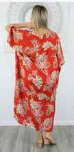 Load image into Gallery viewer, SUNDRENCHED LONG KAFTAN PALM MADNESS
