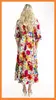 3. Orientique La Pelosa V Neckline Trim Maxi Dress thumbnail