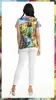 3. Orientique Havana V Neck T-Shirt thumbnail